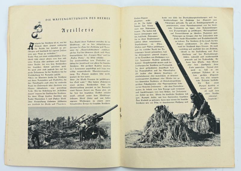 German Third Reich Booklet 'Deutschlands Heer, Deutschlands Schwert'