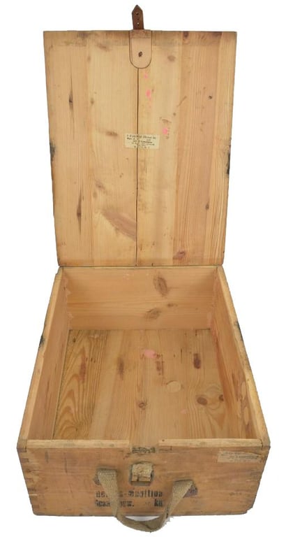 German WH 8cm Wgr.34 Ammunition Box