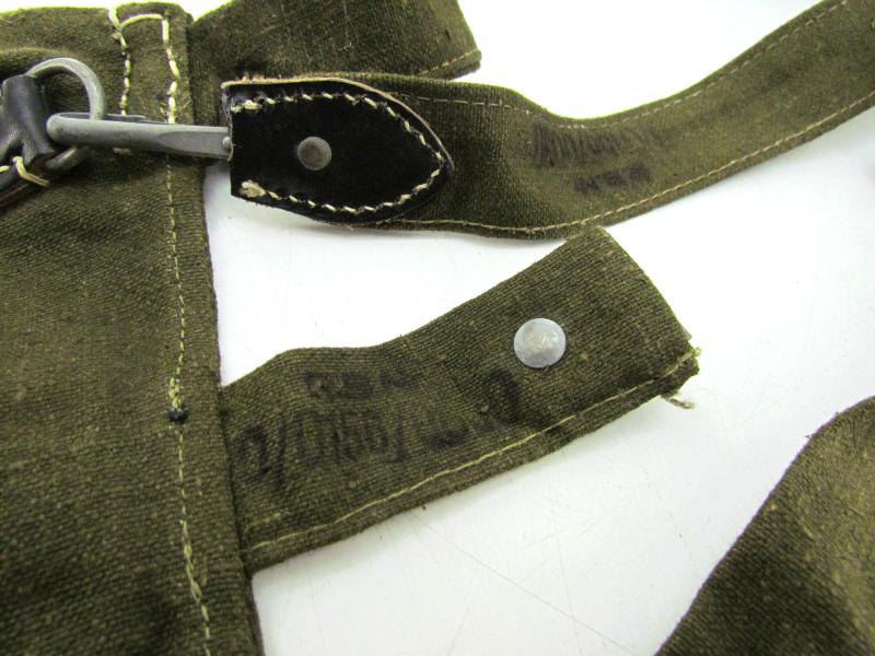 MINT Wehrmacht M31 bread bag with Strap both with RBNr.