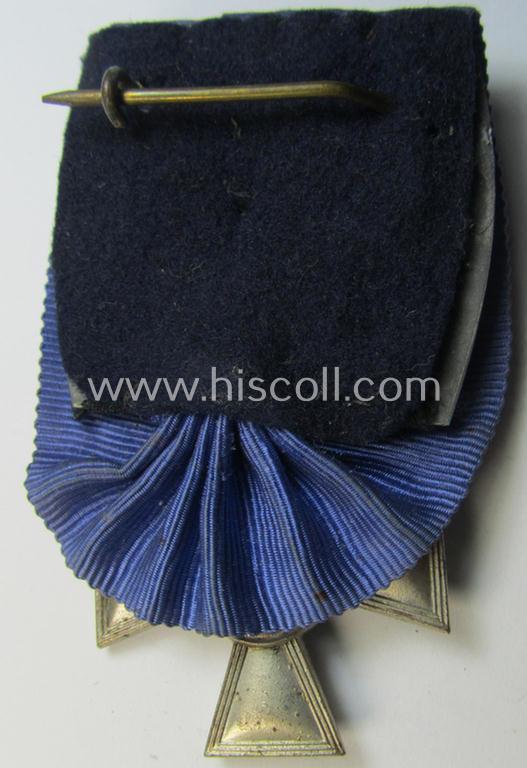 Superb, WH (Luftwaffe) so-called: 'Einzelspange' (being of the non-detachable-pattern!) showing a: 'WH-DA 2. Stufe' (as was intended for 18 years of service) and that shows a detailed (downtailed) LW-type-eagle-device, period-attached