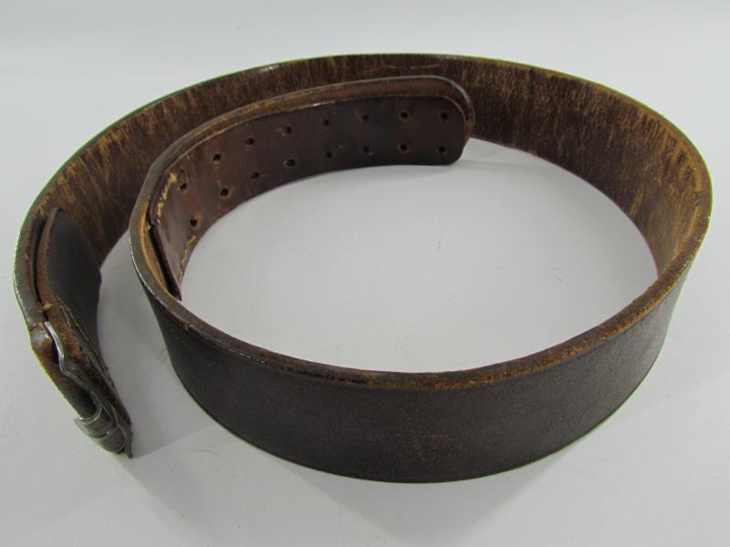 German Leather Equipment belt