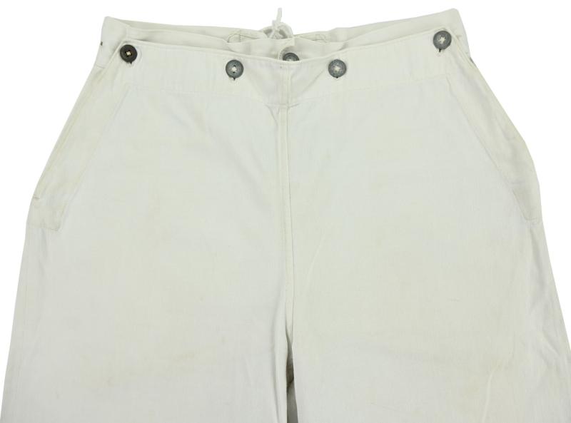 German KM EM White Trousers
