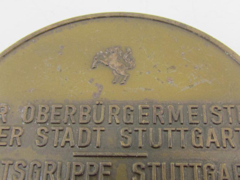 Rare 1936 DLV Medal (Deutscher Luftsportverband) in Case