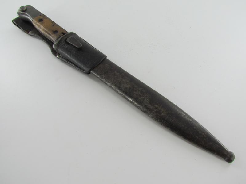 K98 Bayonet (Seitengewehr)SG 84/98 With Frog