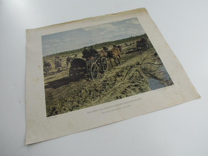 German.Printed Photo,”Das Heer Im Grossdeutschen Freiheitskampf
