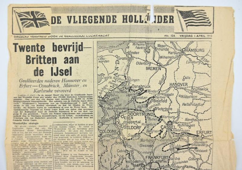 Allied Droppingsflyer 'De Vliegende Hollander' 6 April 1945