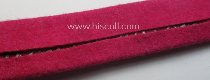 WWII- (ie. TR-) period, woolen-based fire-brigade (ie. 'Feuerwehr'-) related cuff-title (ie. 'Ärmelstreifen') entitled: 'Werkfeuerwehr'