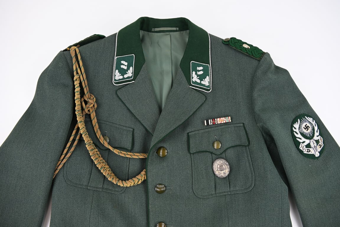 German Third Reich Forestry DJ Officer Tunic
