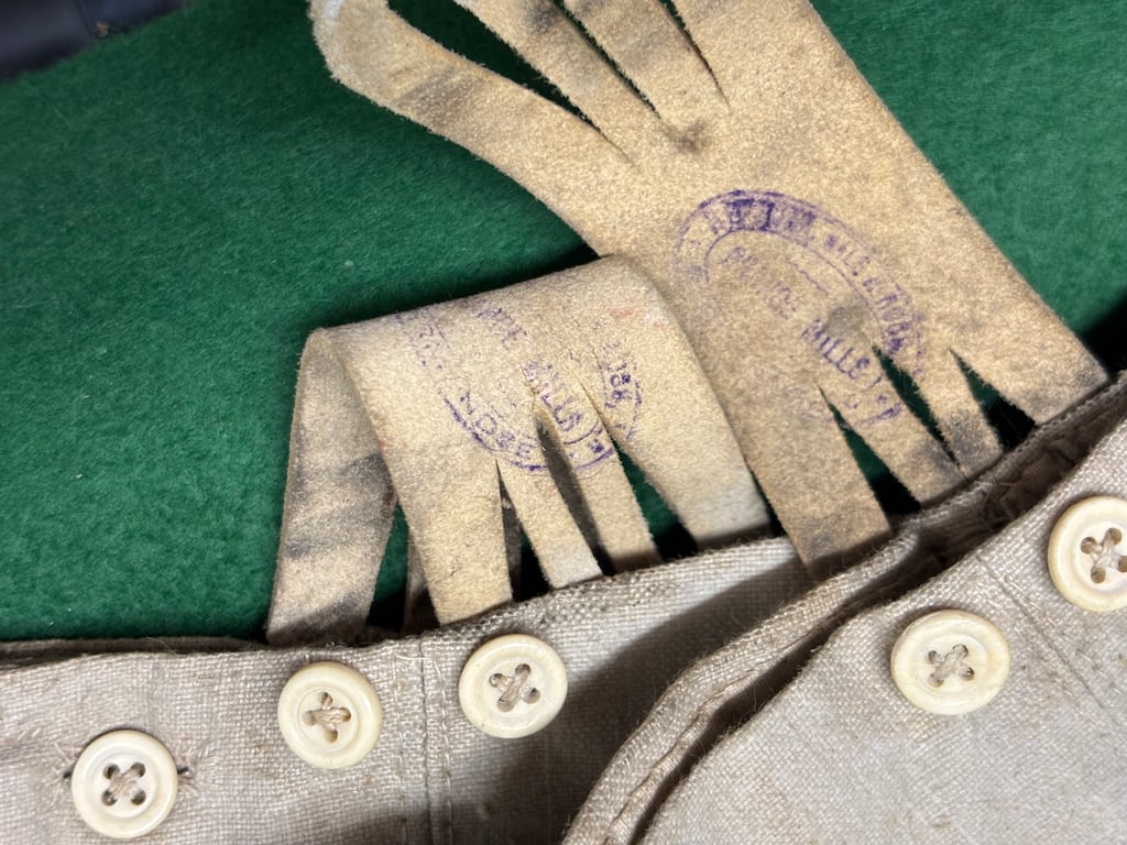 WW1 Royal Highlanders Spats and Hose Tops-Owner KiA