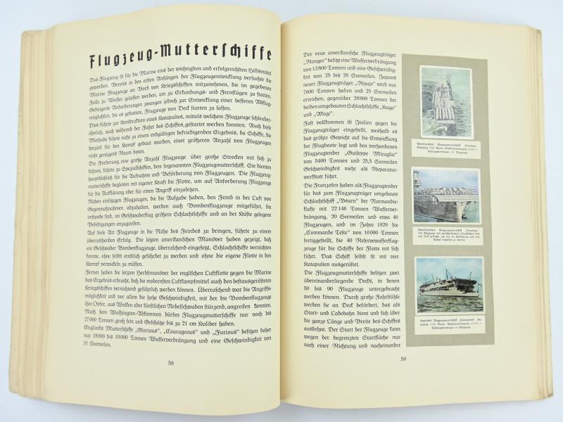 German WW2 Cigaretalbum ''Wie die Anderen gerüstet sind!''