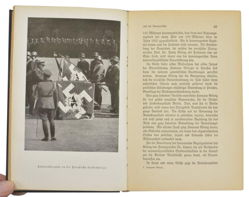 German Book Hermann Göring - Werk und Mensch