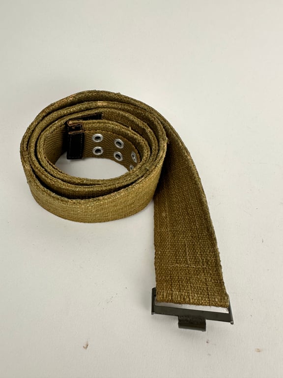 RARE Wehrmacht tropical ‘Afrikakorps’ belt by "E. Schneider"