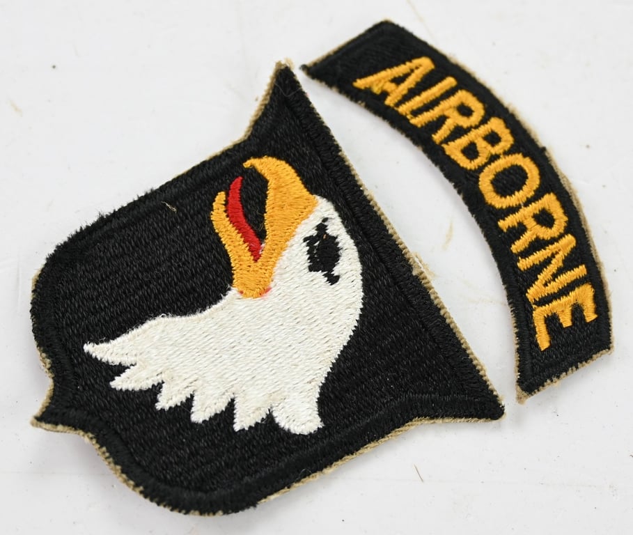 US WW2 101st Airborne Division SSI - Type 2