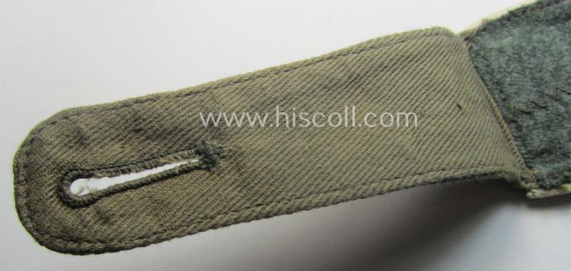 Single, early-period- (ie. 'Reichswehr'-era), WH (Heeres) 'cyphered' EM-type shoulderstrap: 'Soldat des Infanterie-Rgts. 8'