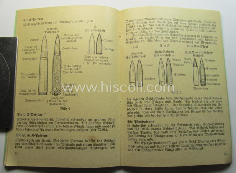 WH-related instruction-booklet entitled: 'Der Karabiner'