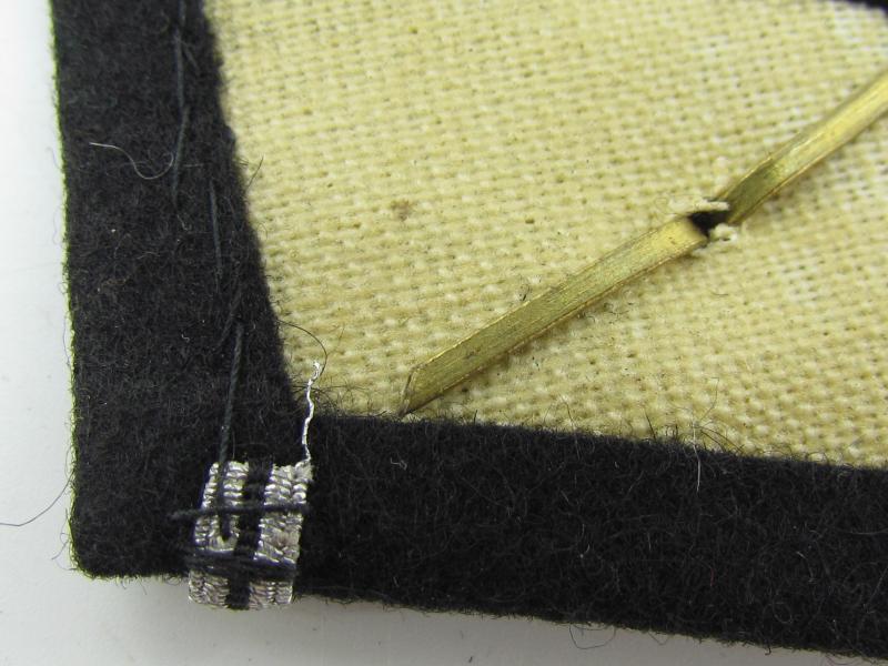 Waffen SS Collar Tabs Set " Scharführer "