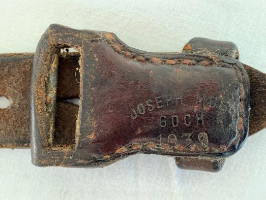 K98 Leather Rifle Sling -Kriegsmarine 1939-