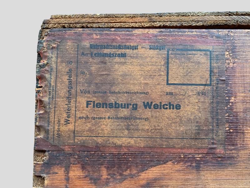 Wooden 'Patronenkasten 900' Ammunition Box