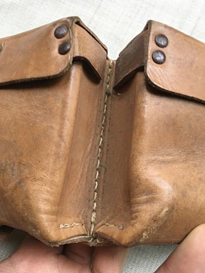 GW/K43 Leather Ammo Pouch
