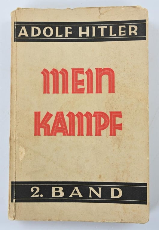 German Mein Kampf Pocket Book Set 1932