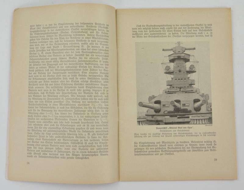 German WH Magazine 'Artilleristische Rundschau' 1936