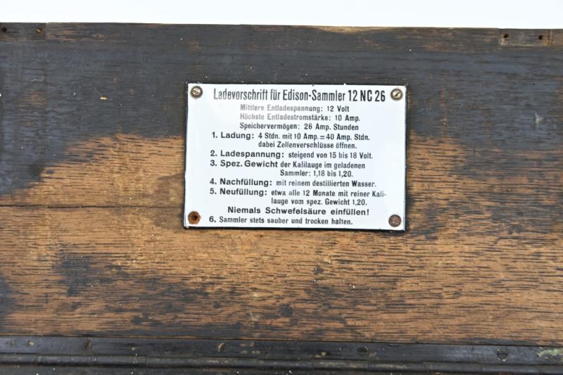 German WH Power Supply Sammler (Nickelsammler) 12 NC 26