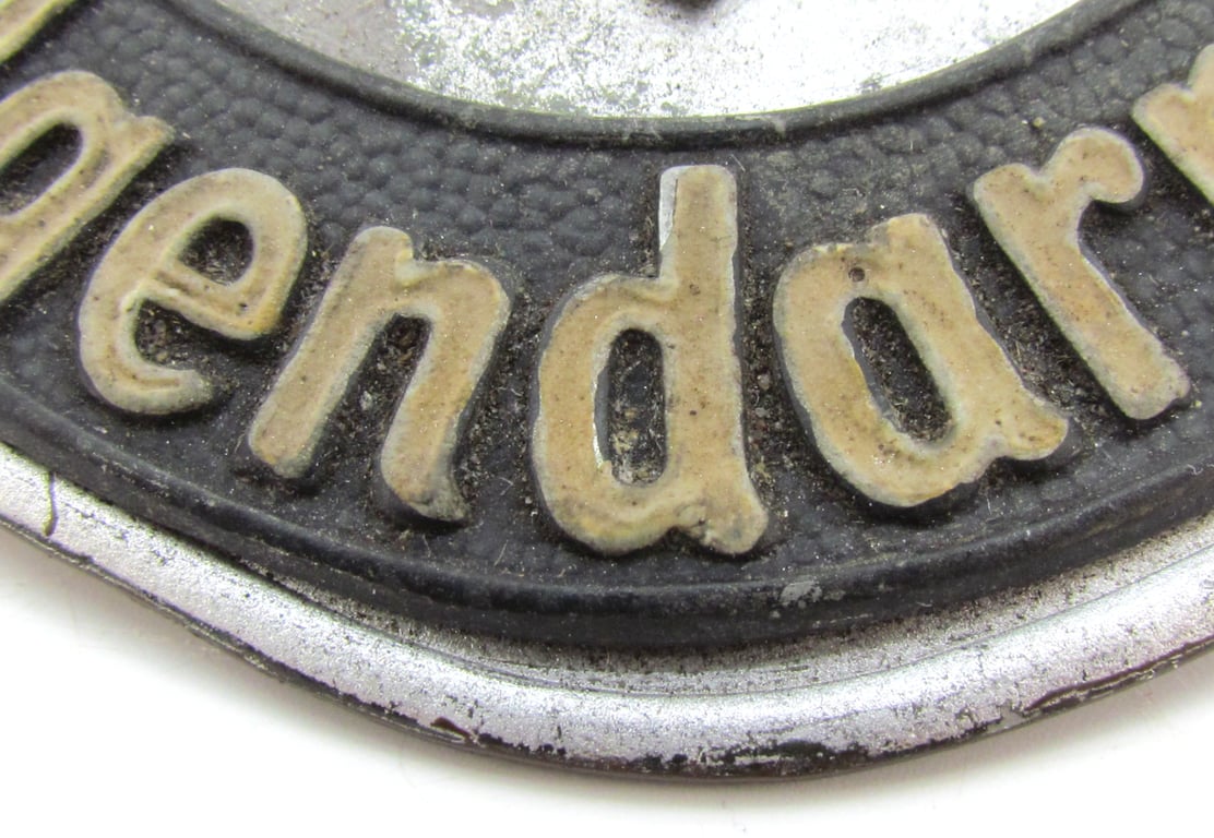 Luftwaffe Feldgendarmerie Ringkragen (Gorget)