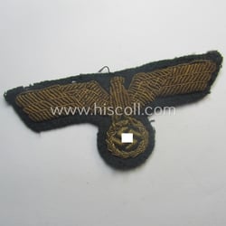 Superb, WH (Heeres o. Küsten-Artillerie) general-officers'-pattern breast-eagle (ie....