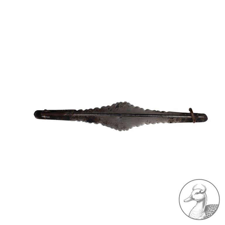 Patriotische Damenspange Eisernes Kreuz 1914 Juwelier Goldschmidt Köln Silber 800