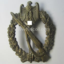 'Infanterie Sturmabzeichen in Silber' (or: silver-class infantry-assault-badge ie....