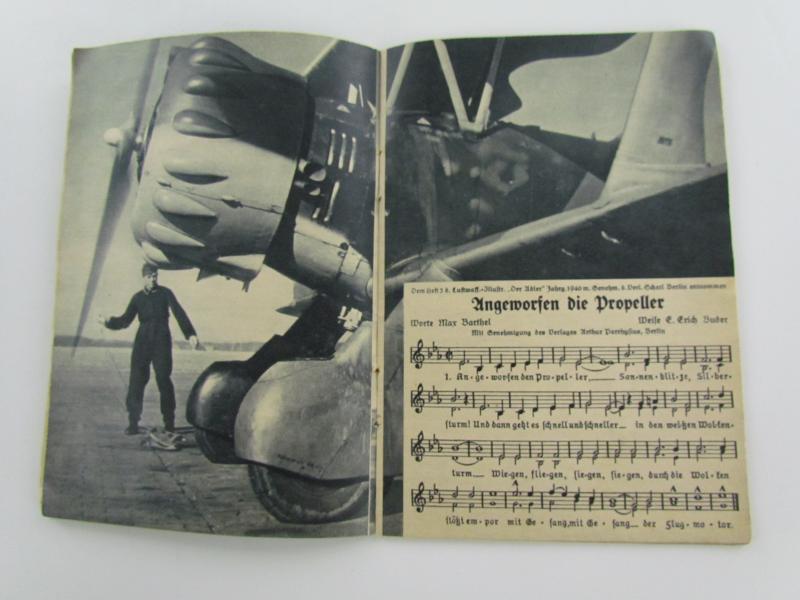 Adler-Liederheft Liederbuches der Luftwaffe