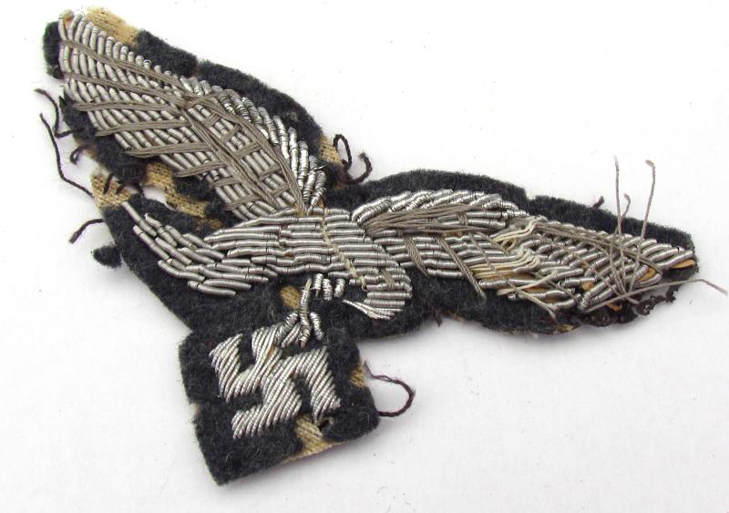 Luftwaffe Bullion Breast Eagle ( Damaged )