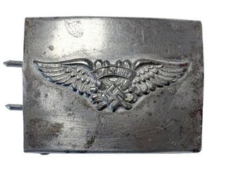 German Luftschutz Beltbuckle