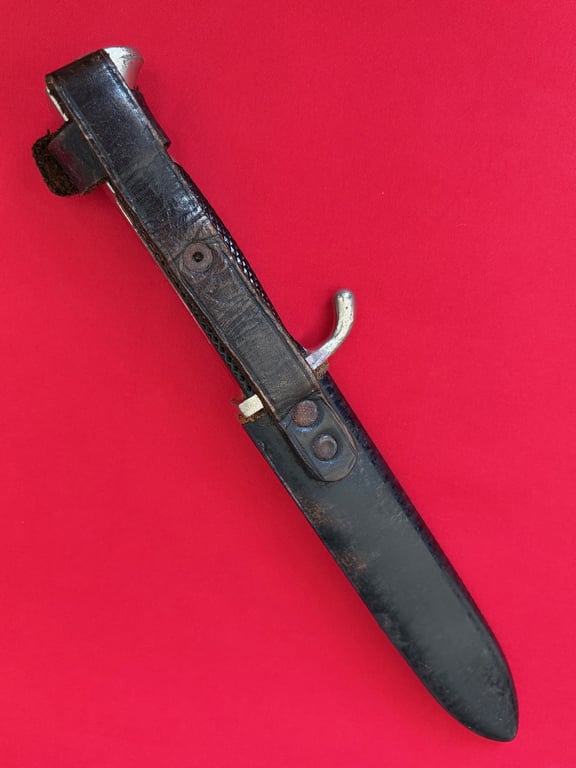 WW2 GERMAN HITLER YOUTH KNIFE, RZM STAMPED 1938 M7/62 Friedrich Plucker Jr of Solingen-Grafrath.