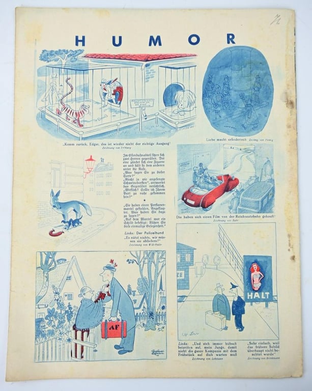 German Third Reich Magazine 'Die Woche' 1939
