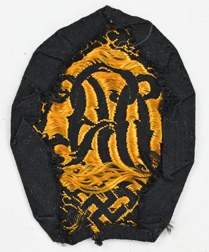 German DRL Cloth Sports badge in Bronze