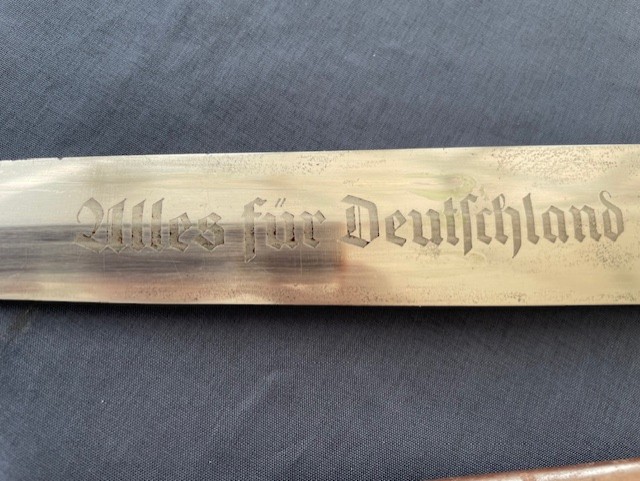 GERMAN WWII SA DAGGER 1933 MODEL BY CARL WUSTHOF SOLINGEN.