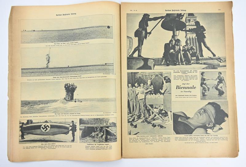 German Berliner Illustrierte Zeitung Newspaper 1941