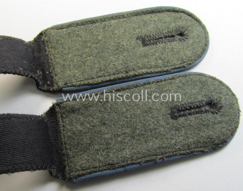 Pair of Waffen-SS, EM-type shoulderstraps: 'Waffen-SS Nachschub-Trpn.'