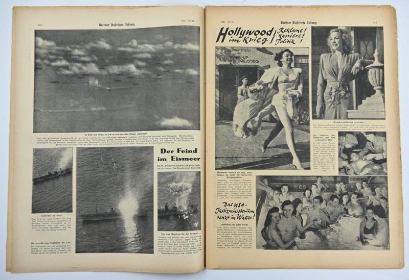 German Berliner Illustrierte Zeitung Newspaper 1942
