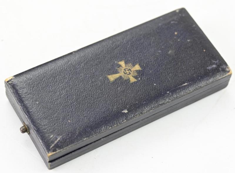 German Mother Cross in Gold with Case