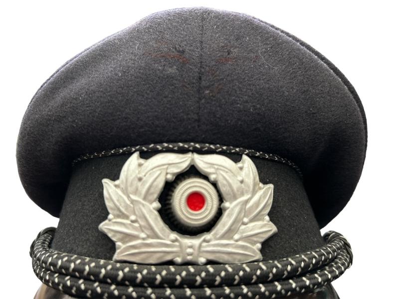 TENO ( Technische Nothilfe ) Officers Candidate Visor Cap...Very Rare