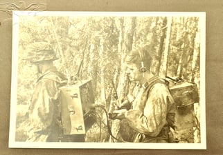 “Kampf der SS-Gebirgsdivision Nord" postcard.