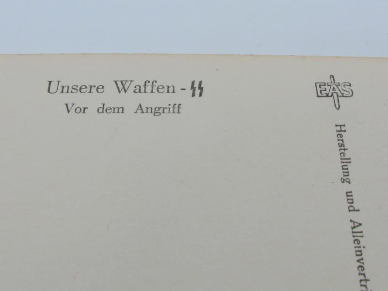Postcard : Unsere Waffen-SS
