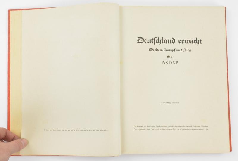 German Cigaretalbum 'Deutschland Erwacht'