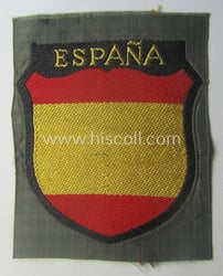 'BeVo'-type armshield entitled: 'España' (being a 'virtually mint-...