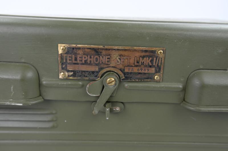British WW2 Field Telephone Set L MK 1/1 with Carryin strap