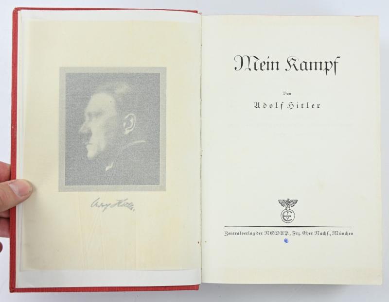German Book Adolf Hitler 'Mein Kamp' Austrian Special Edition
