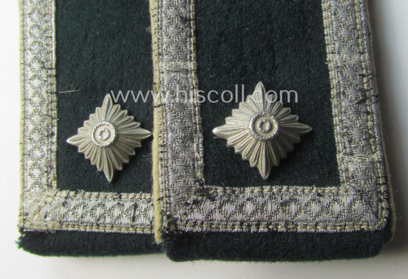 Pair of WH (Heeres) NCO-type shoulderstraps: 'Feldwebel der Infanterie-Trpn.'