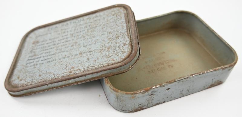 British WW2 Tea Ration Tin Can